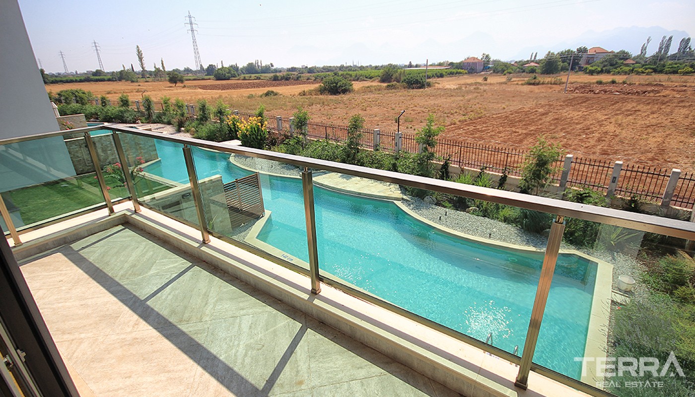 Exclusive Villas for Sale in Antalya with Biological Swimming Pool - 14285