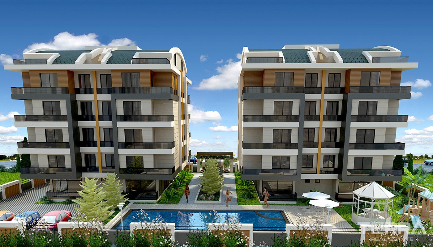 High quality Apartments for Sale in Antalya with Installment Plan - 14297