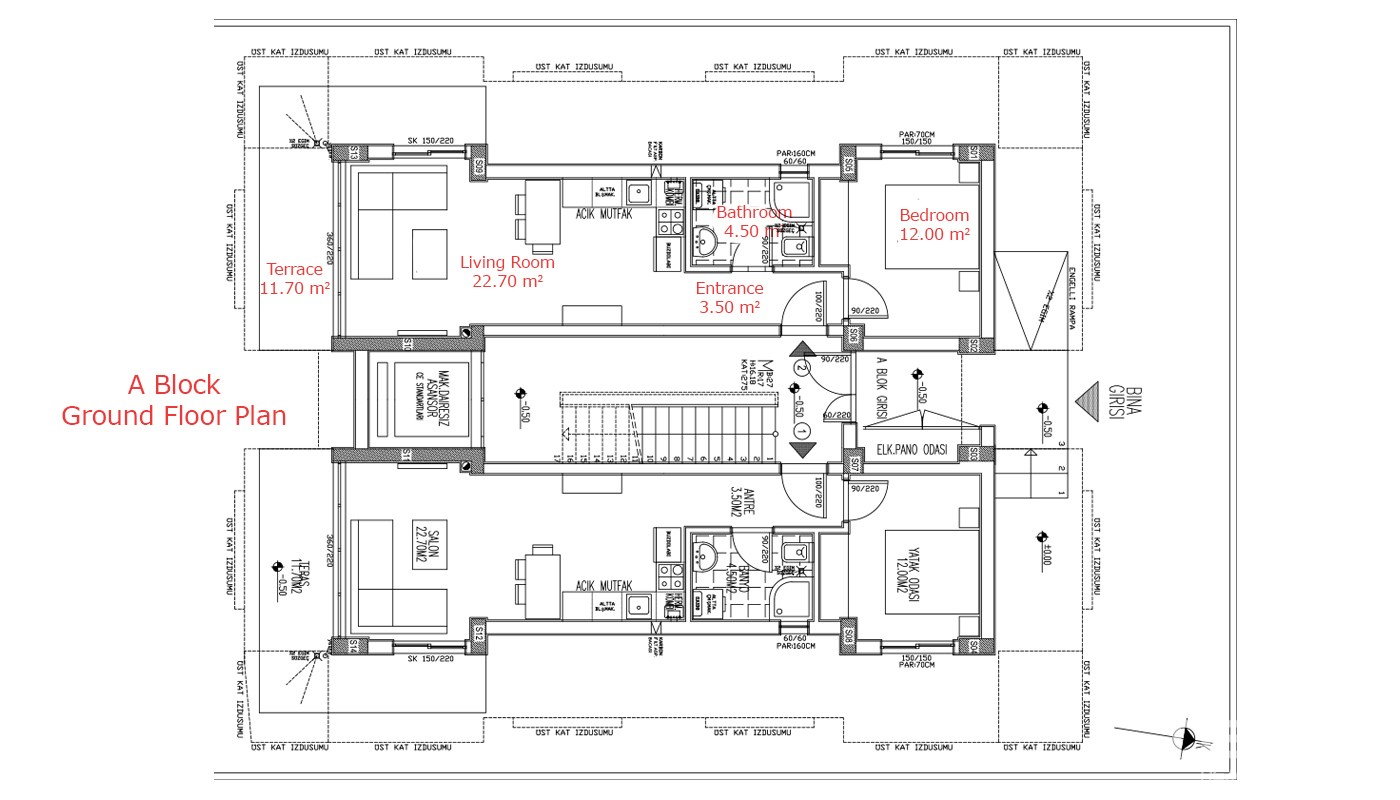 Luxury Apartments for Sale in Antalya - 14363