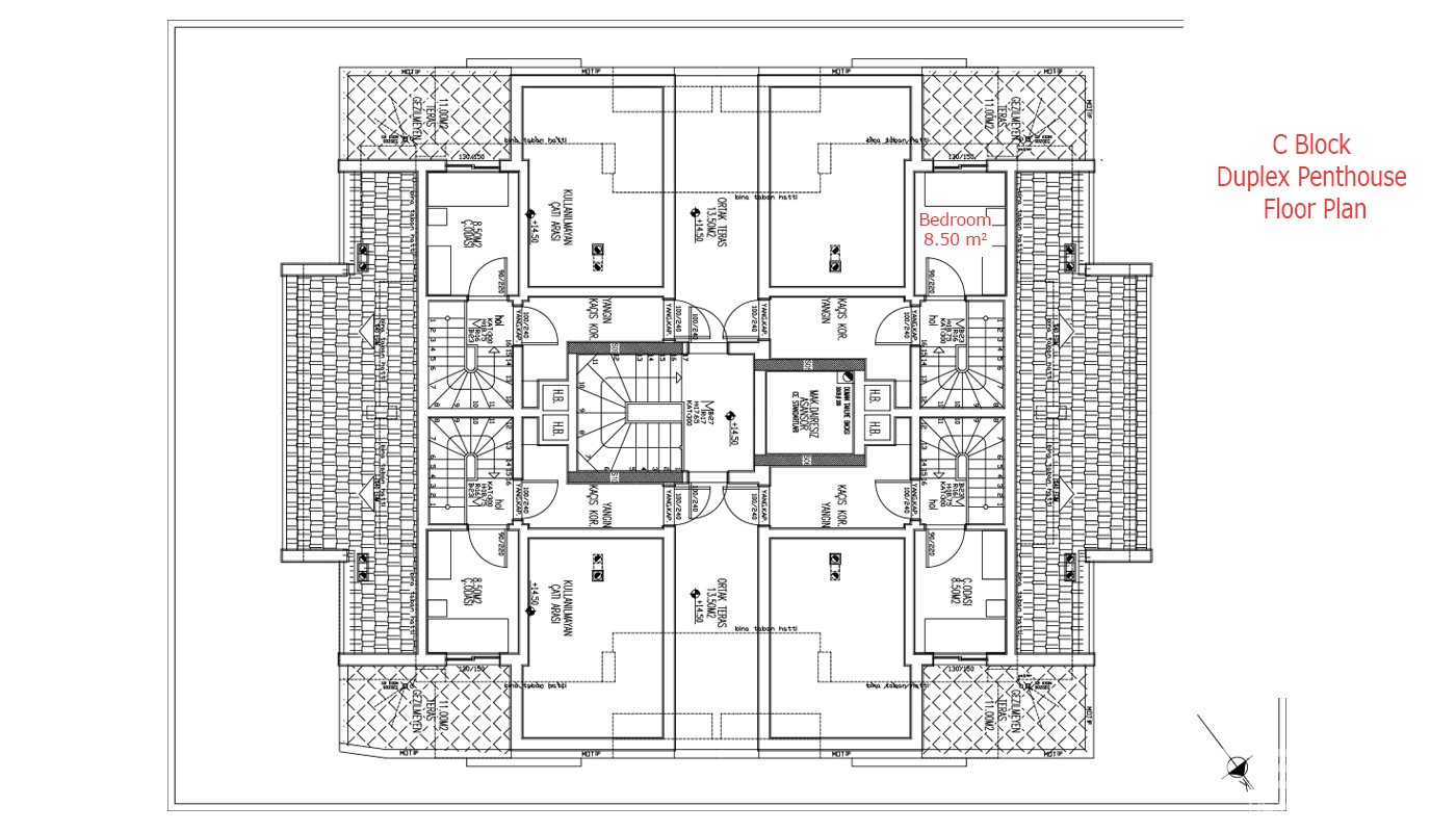 Luxury Apartments for Sale in Antalya - 14374