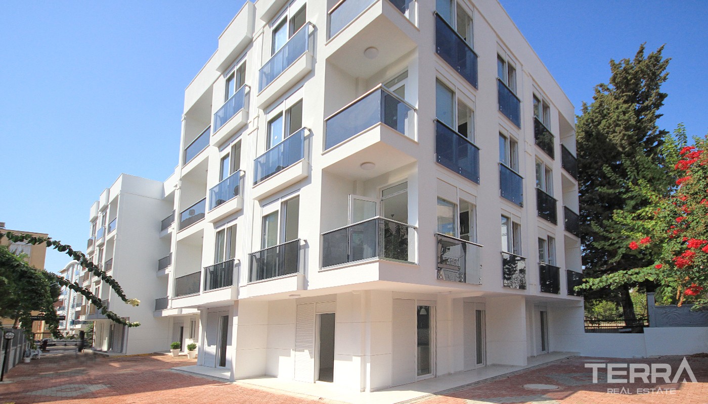 Lyxiga och helt nya lägenheter i Antalya centrum