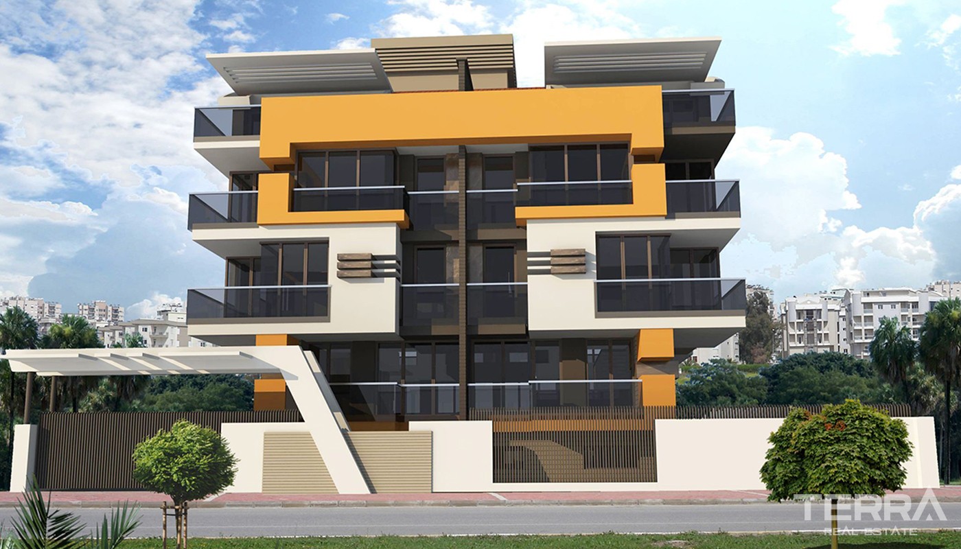 Neugebaute und zentral gelegene Apartments in Antalya - 14422