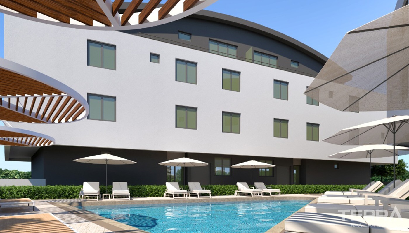 Modern Designed Brand New Apartments in Antalya - 14453