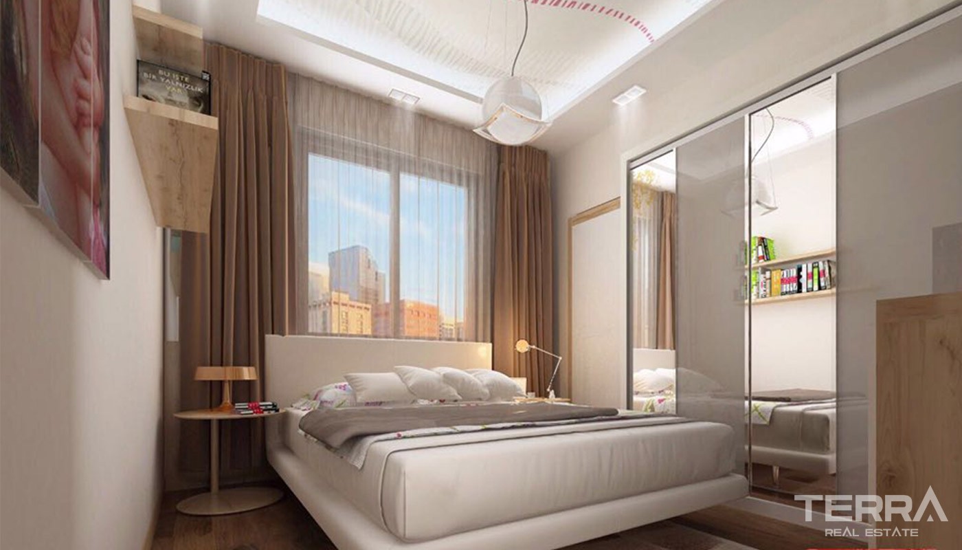 Smart Antalya Apartments in Turkey with Natural Gas - 14529