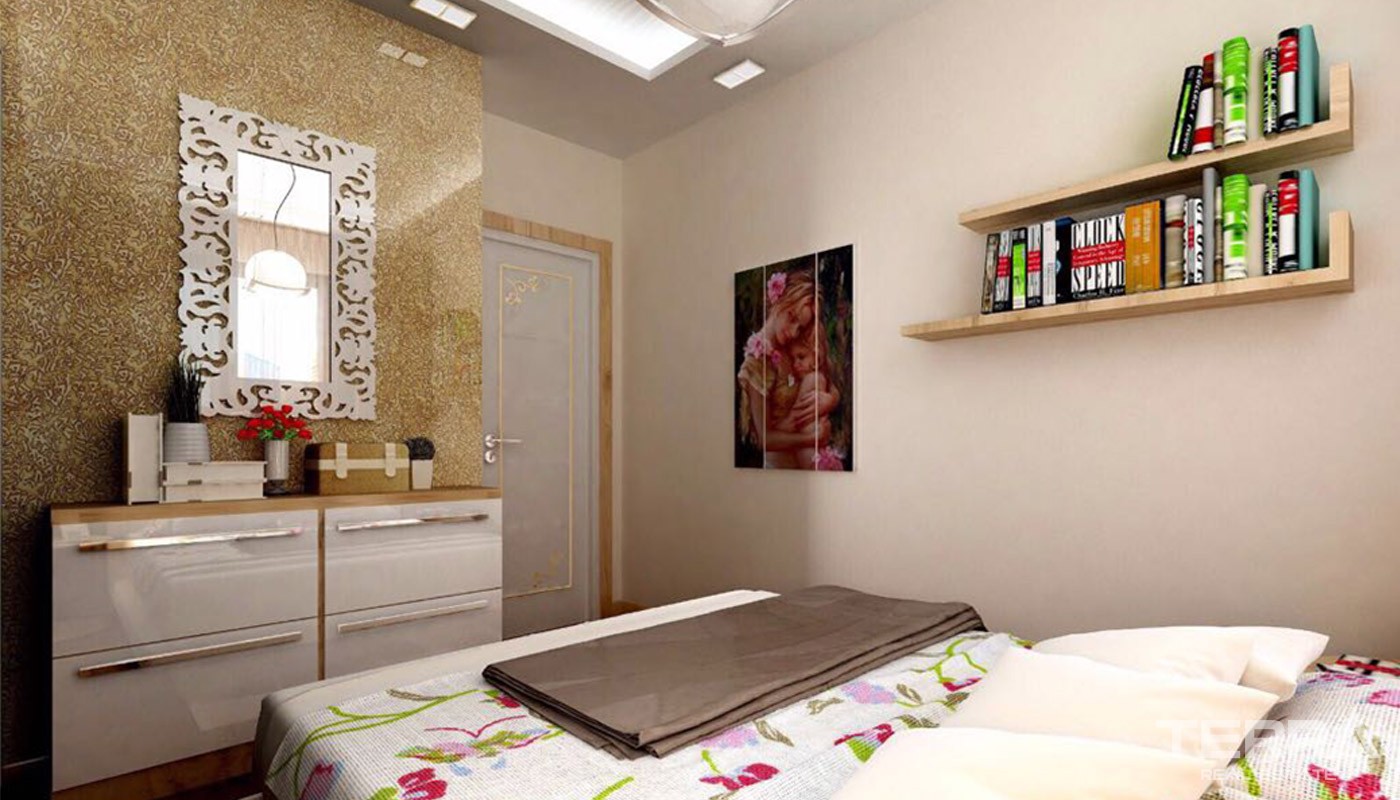 Smart Antalya Apartments in Turkey with Natural Gas - 14530