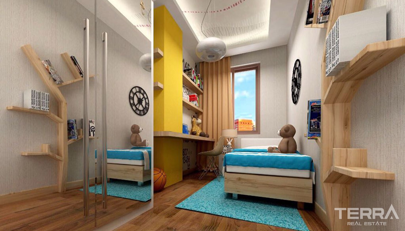 Smart Antalya Apartments in Turkey with Natural Gas - 14531