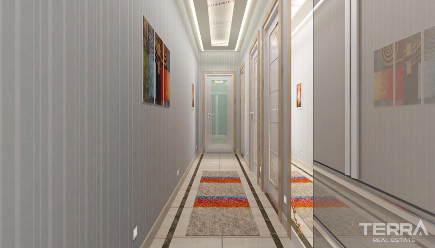 Smart Antalya Apartments in Turkey with Natural Gas - 14535