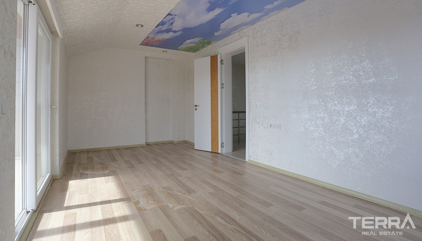Luxus-Maisonette-Apartment in Konyaalti mit separater Küche - 14554
