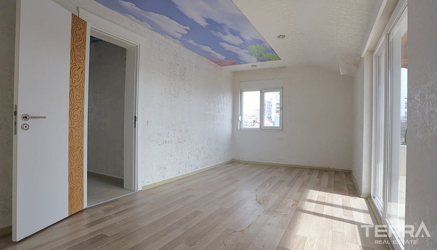 Luxus-Maisonette-Apartment in Konyaalti mit separater Küche - 14555