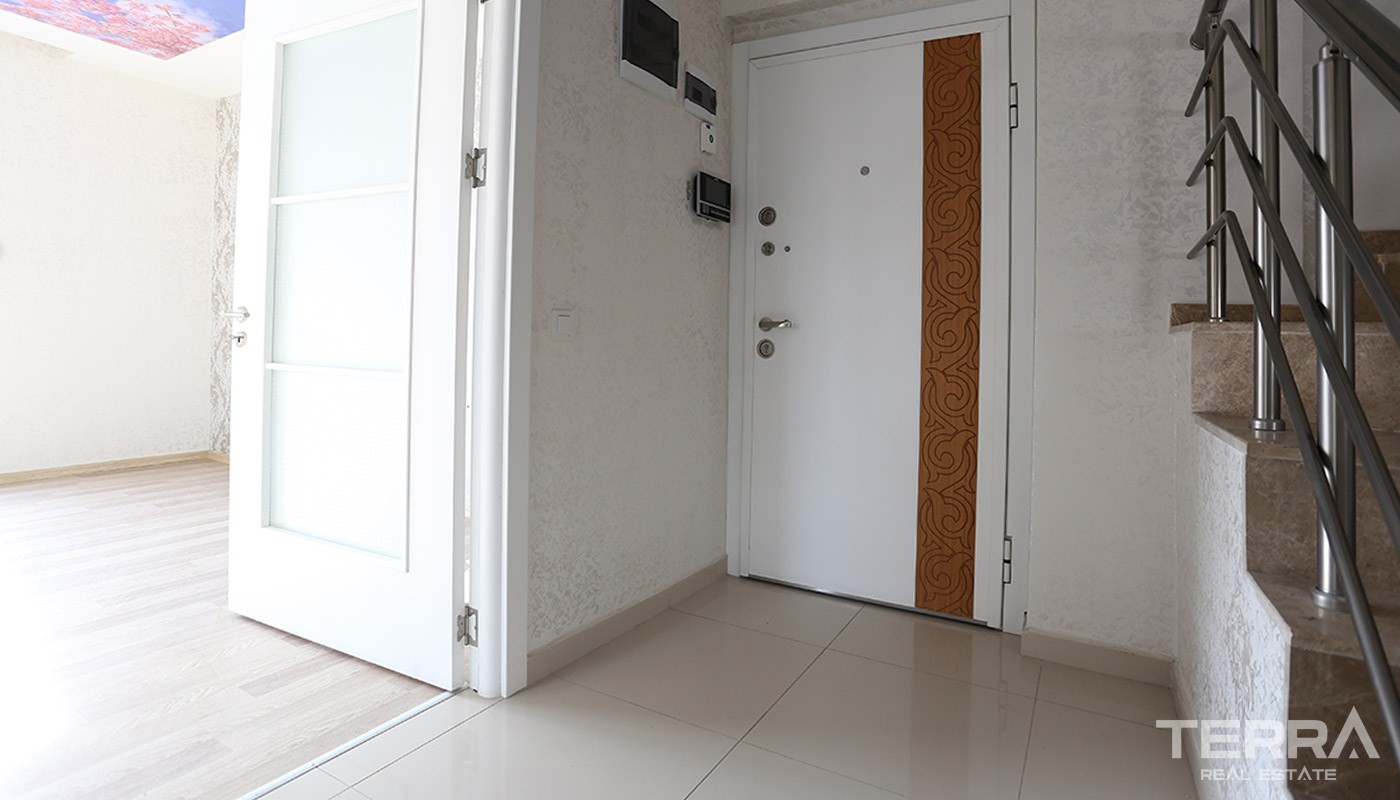 Luxus-Maisonette-Apartment in Konyaalti mit separater Küche - 14565
