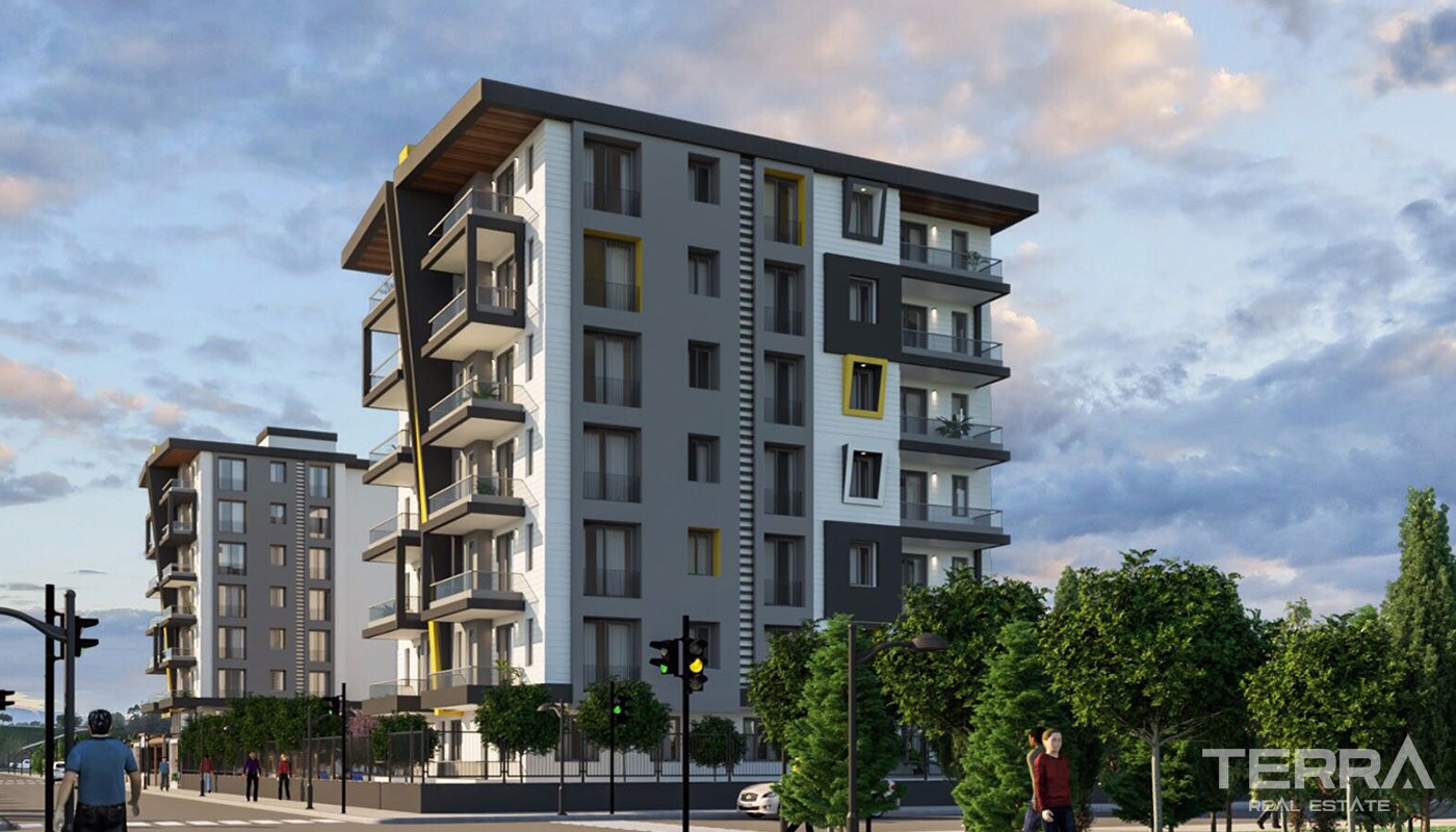 Newly Built Antalya Apartments Close to All Amenities - 14605