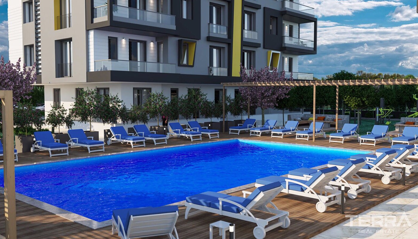 Newly Built Antalya Apartments Close to All Amenities - 14608