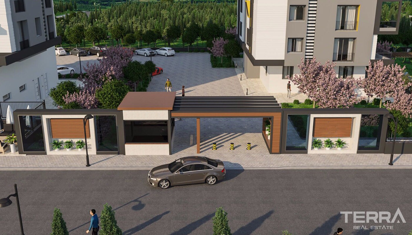 Newly Built Antalya Apartments Close to All Amenities - 14612