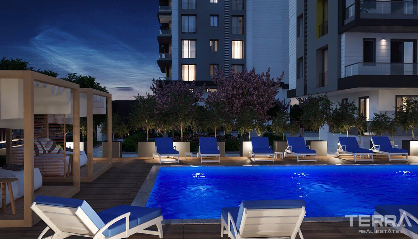 Newly Built Antalya Apartments Close to All Amenities - 14614