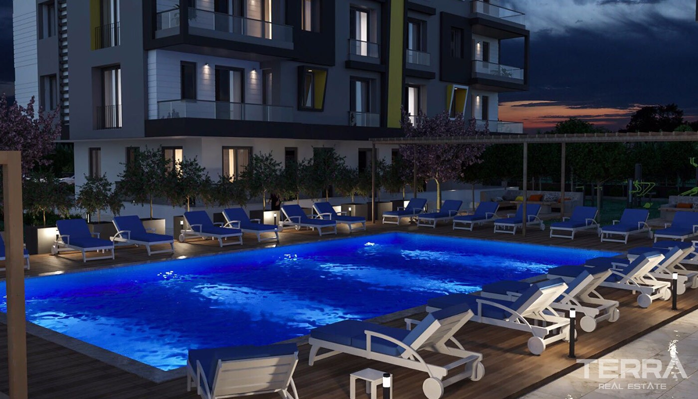 Newly Built Antalya Apartments Close to All Amenities - 14615