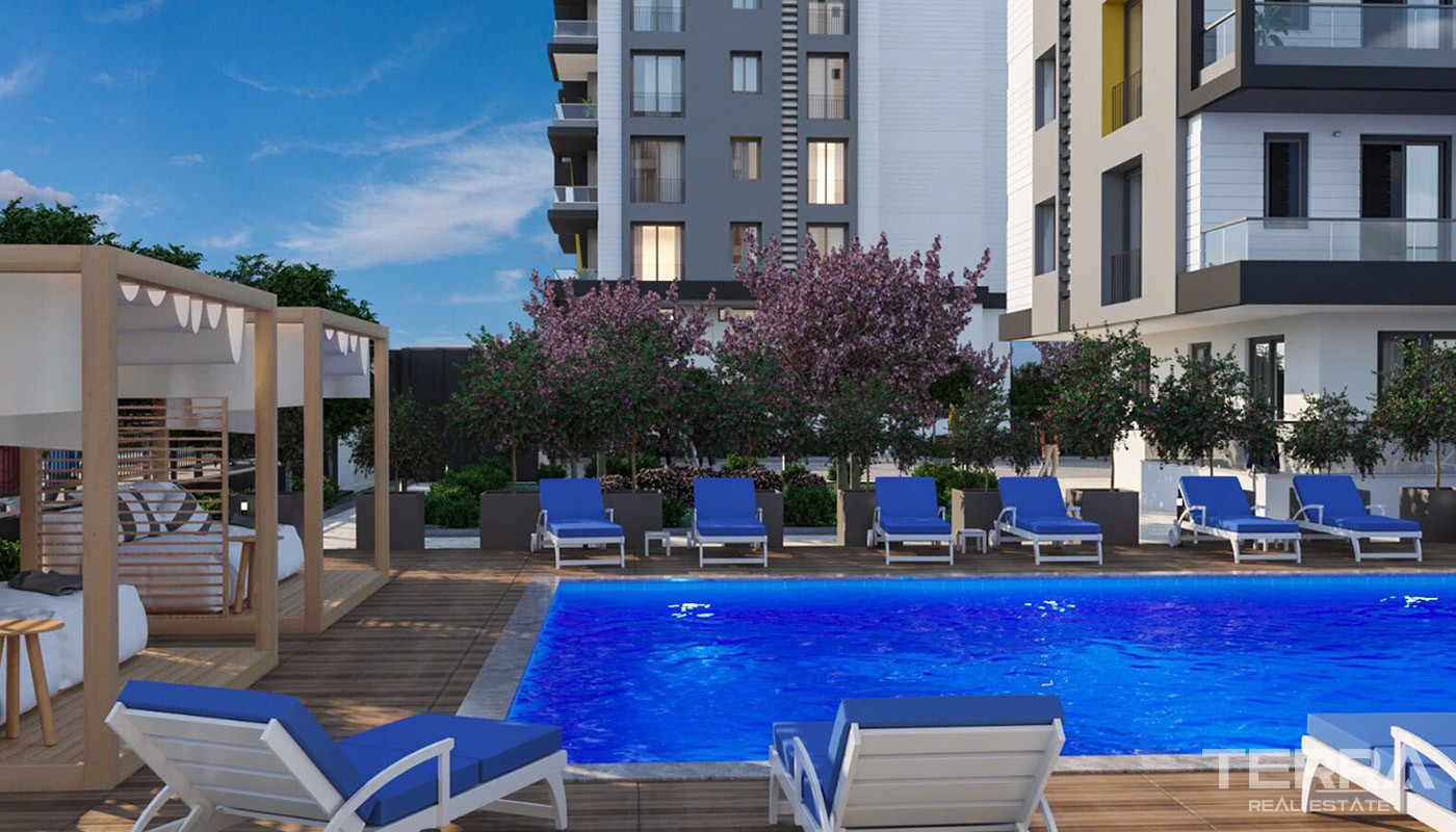Newly Built Antalya Apartments Close to All Amenities - 14618