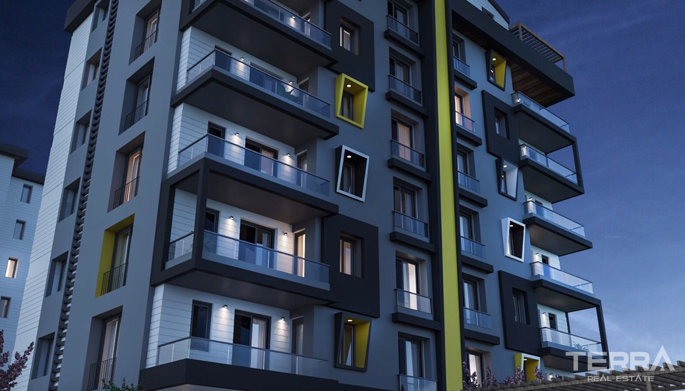 Newly Built Antalya Apartments Close to All Amenities - 14619