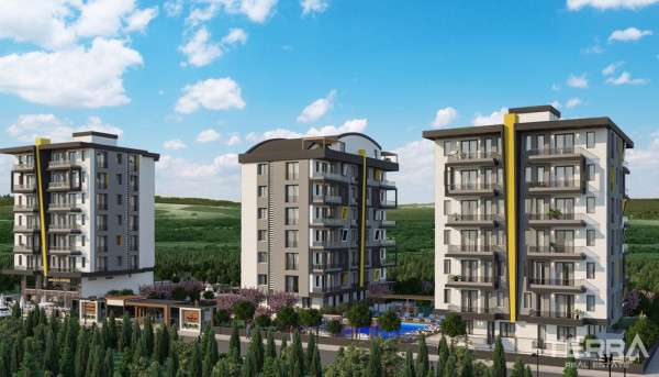Newly Built Antalya Apartments Close to All Amenities