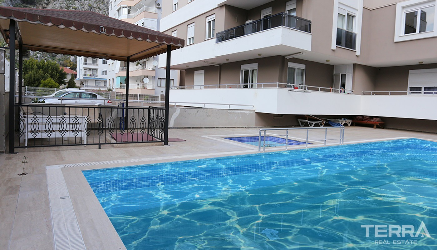 Fully Furnished Resale 1+1 Apartment in Konyaaltı Hurma - 14630