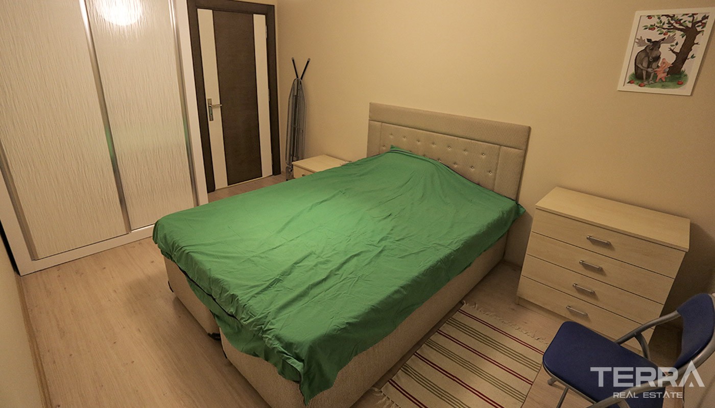 Fully Furnished Resale 1+1 Apartment in Konyaaltı Hurma - 14639