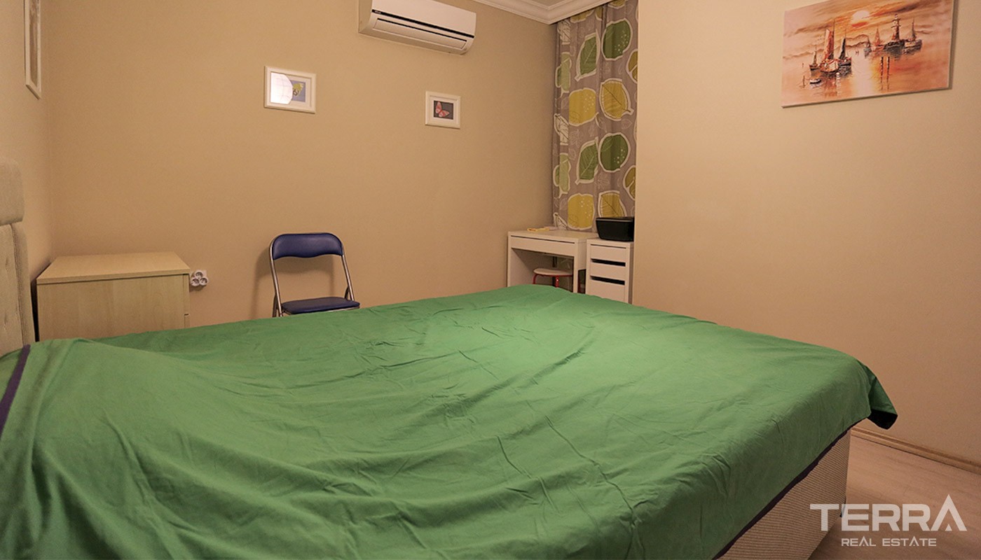 Fully Furnished Resale 1+1 Apartment in Konyaaltı Hurma - 14640