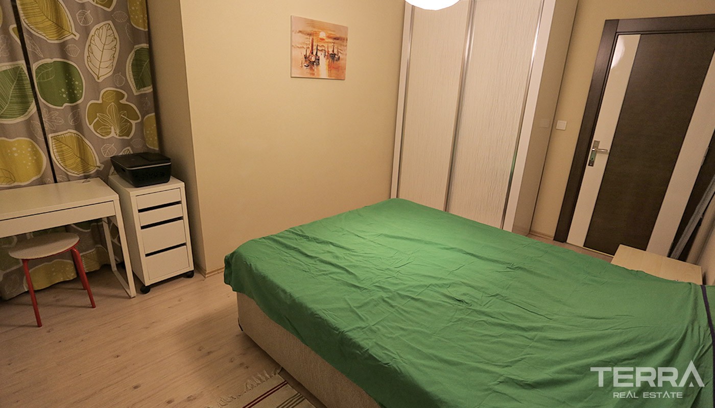 Fully Furnished Resale 1+1 Apartment in Konyaaltı Hurma - 14641