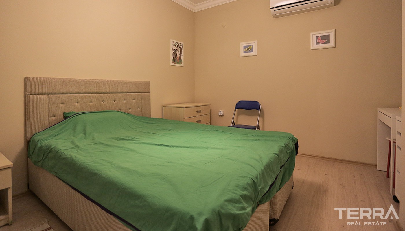 Fully Furnished Resale 1+1 Apartment in Konyaaltı Hurma - 14642