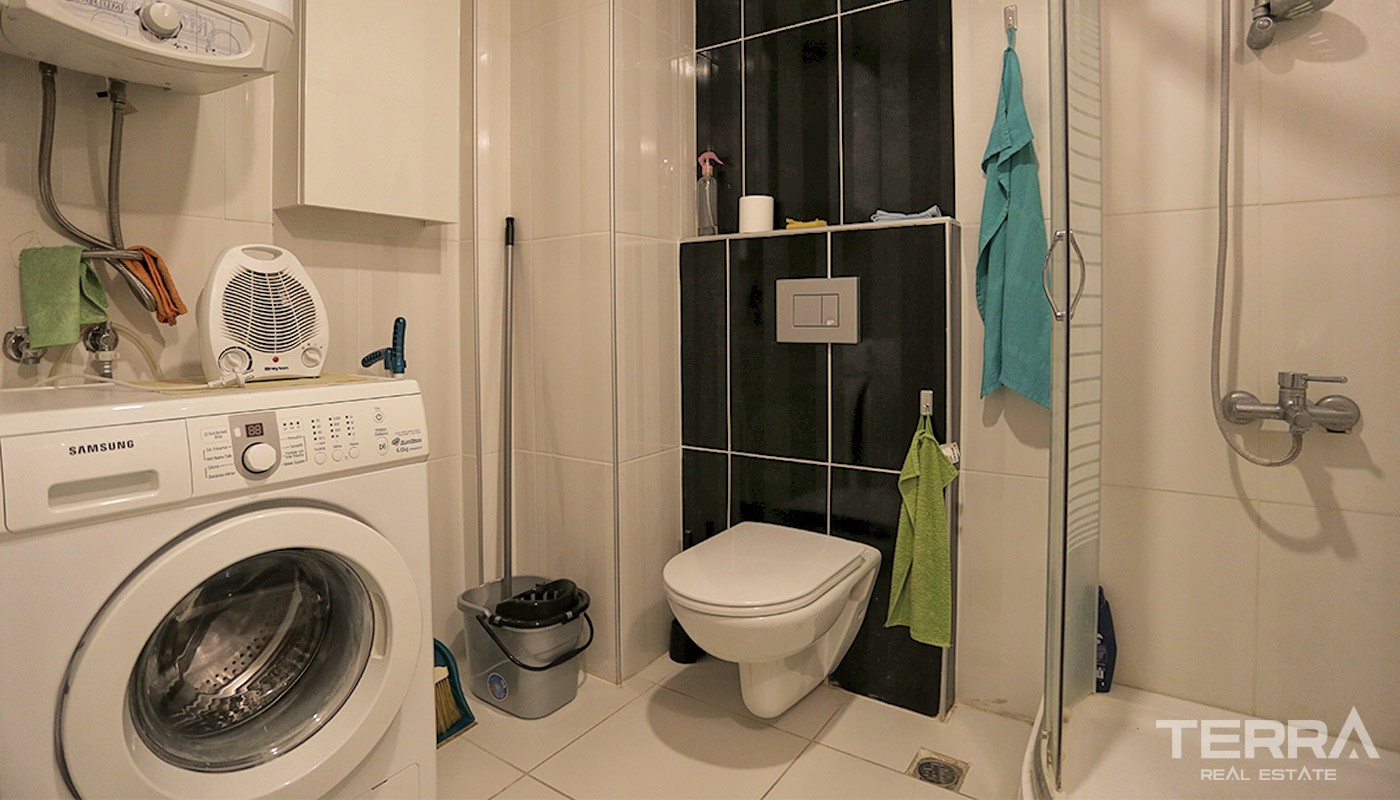 Fully Furnished Resale 1+1 Apartment in Konyaaltı Hurma - 14644