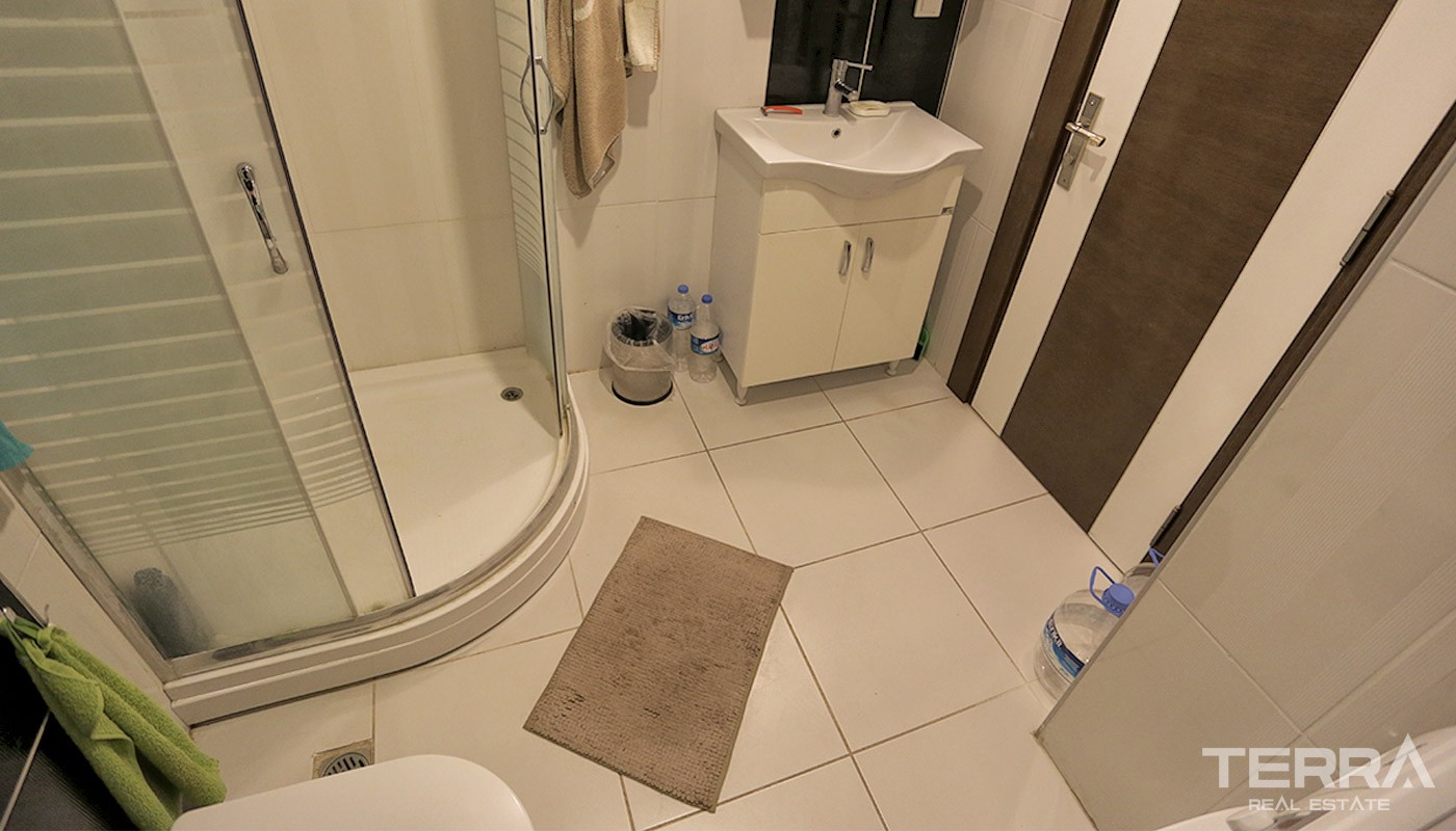 Fully Furnished Resale 1+1 Apartment in Konyaaltı Hurma - 14645
