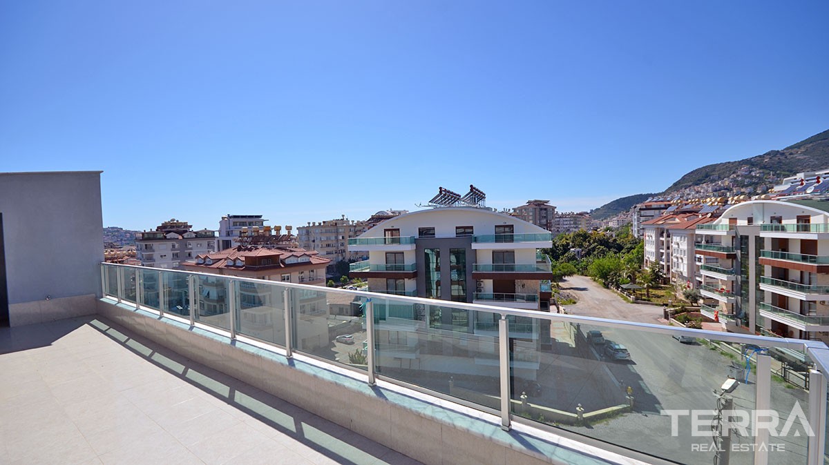 Brand-new 5+1 Penthouse Alanya Hasbahçe - 14848