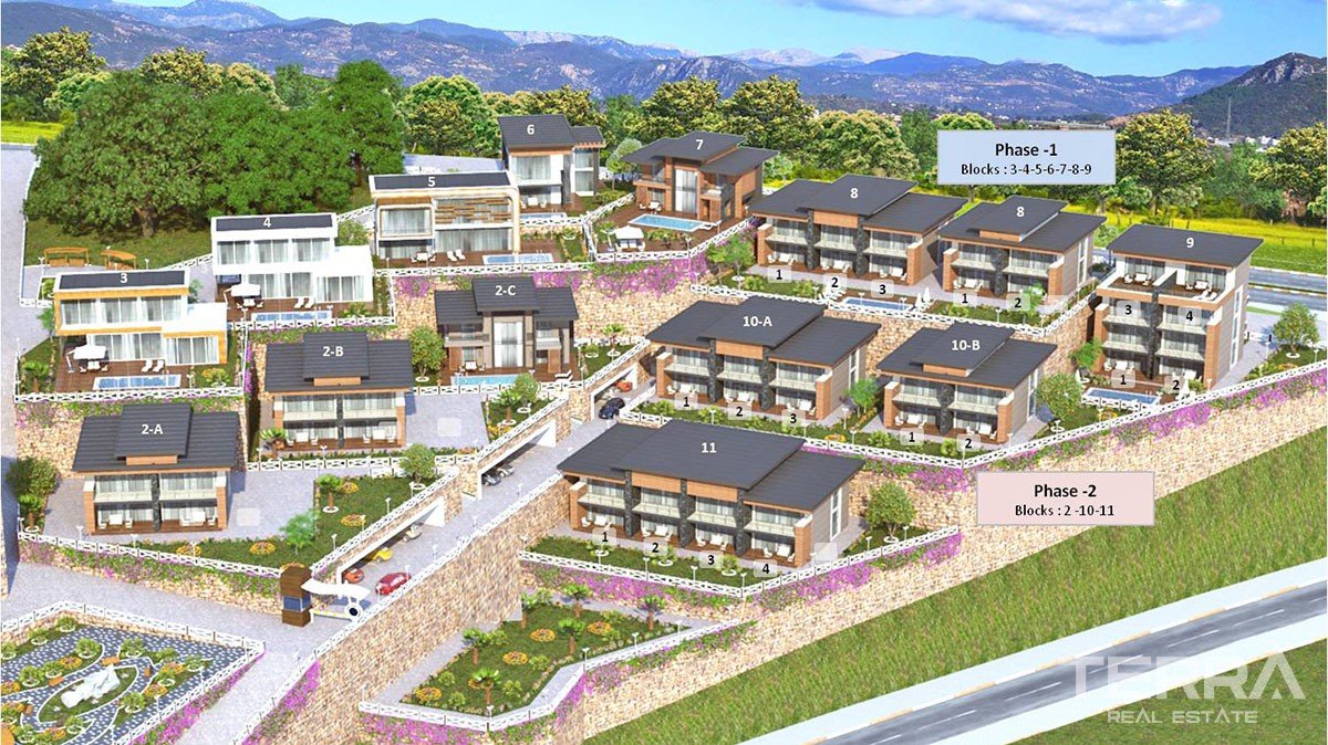 Sea-view Exclusive Admiral Villas in Alanya Konaklı - 14908
