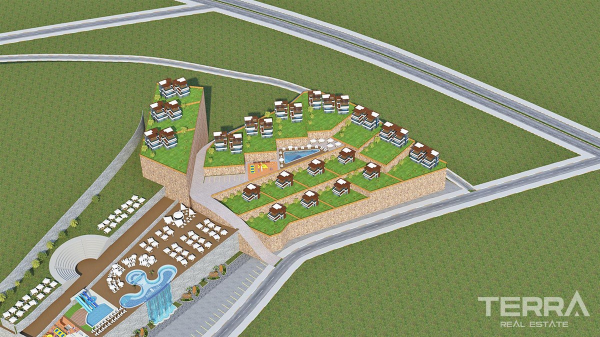 Sea-view Exclusive Admiral Villas in Alanya Konaklı - 14917