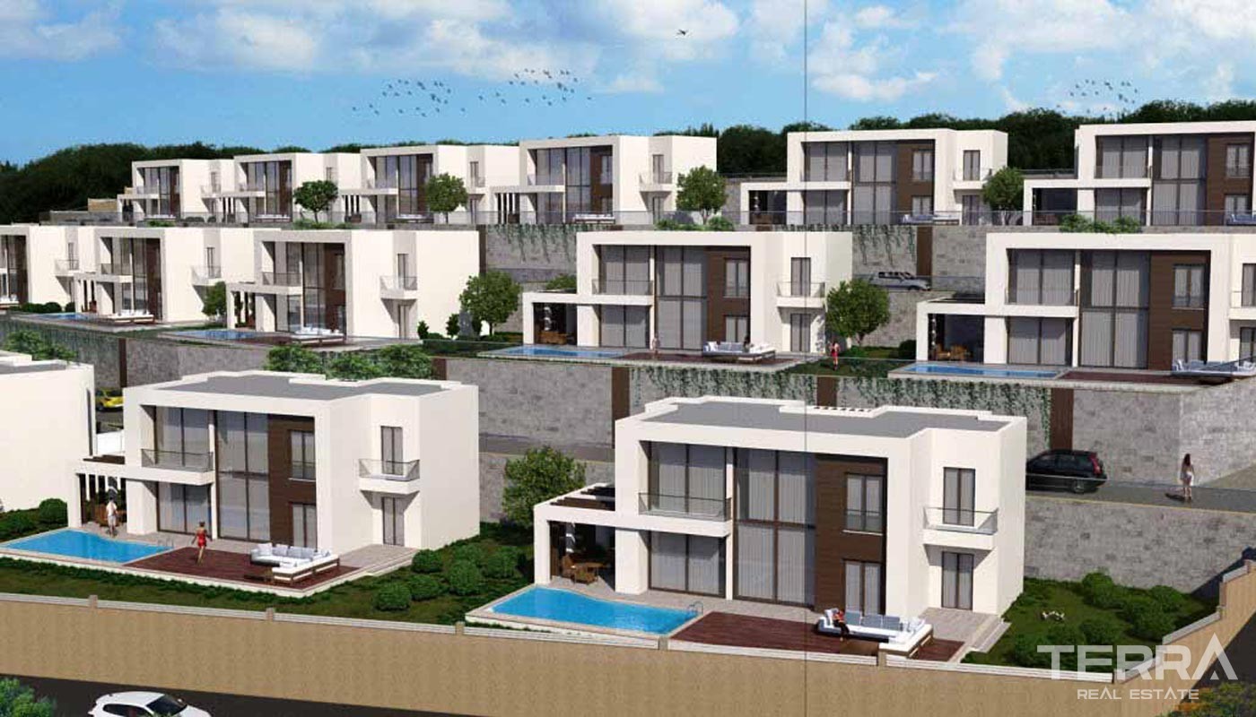 Exclusive Sea View Villa in Bodrum Gundogan - 14935