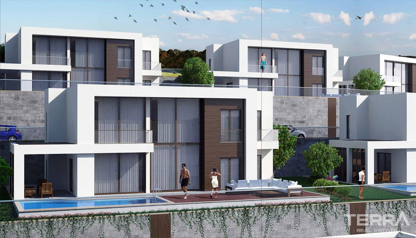 Exclusive Sea View Villa in Bodrum Gundogan - 14936