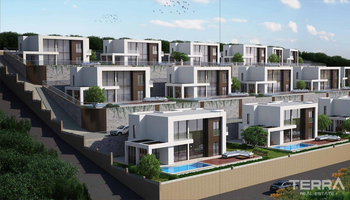 Exclusive Sea View Villa in Bodrum Gundogan - 14937