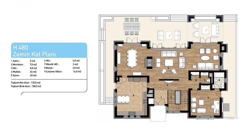 Exclusive Houses for Sale in Istanbul Zekeriyakoy - 37055