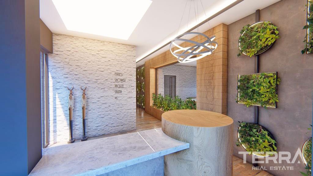 Luxury Design Apartments in Alanya in a Very High-end Development - 15218
