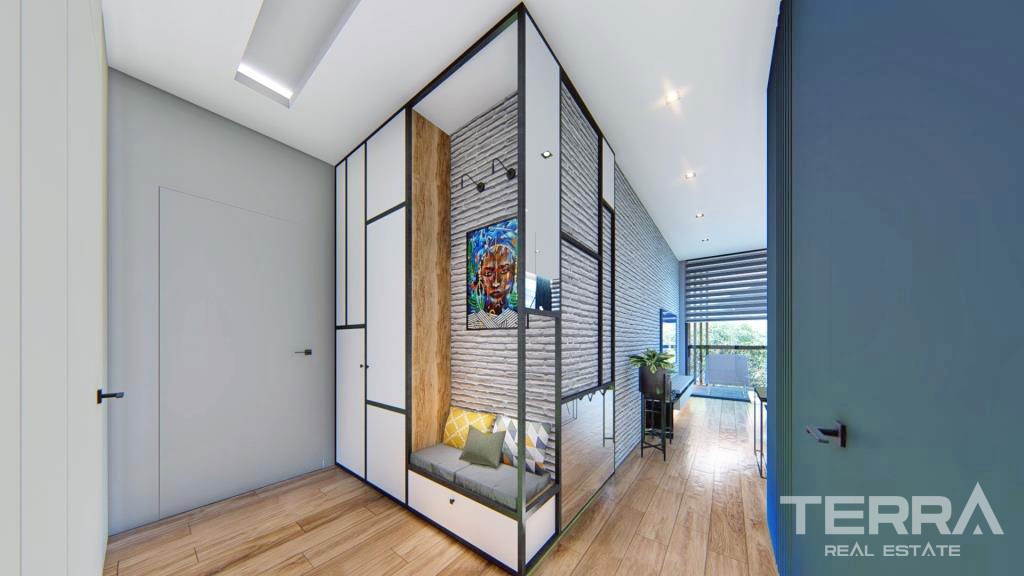 Luxury Design Apartments in Alanya in a Very High-end Development - 15228