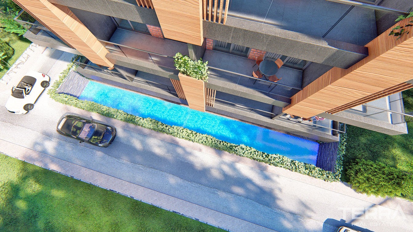 Luxury Design Apartments in Alanya in a Very High-end Development - 15237