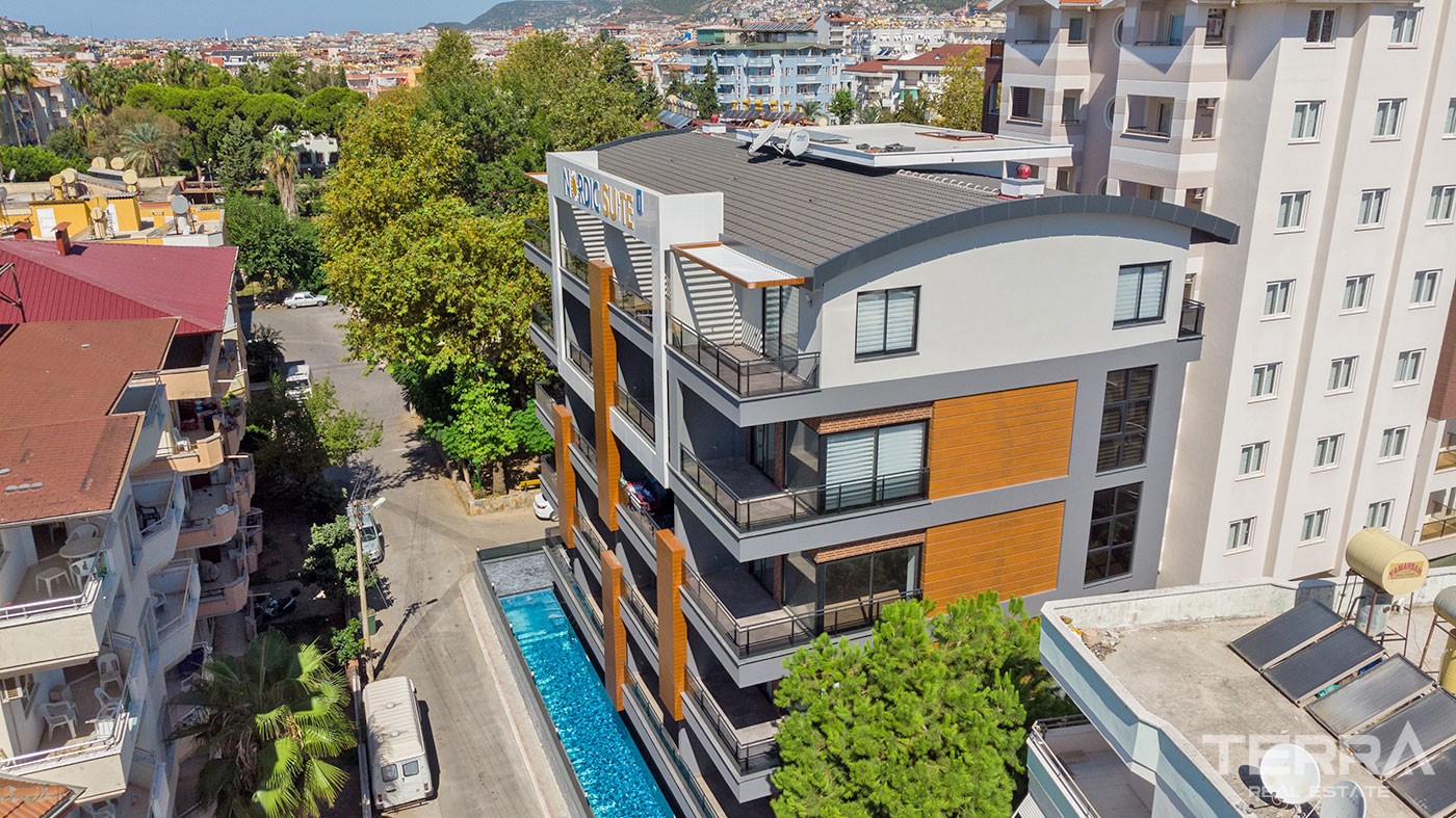 Luxury Design Apartments in Alanya in a Very High-end Development - 39712