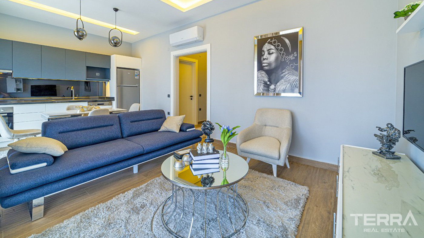 Luxury Design Apartments in Alanya in a Very High-end Development - 55710