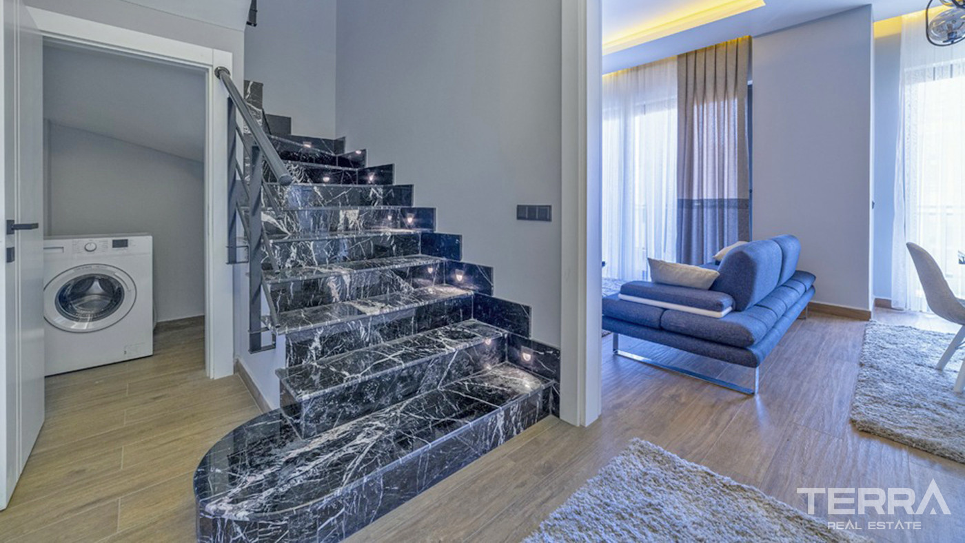 Luxury Design Apartments in Alanya in a Very High-end Development - 55711