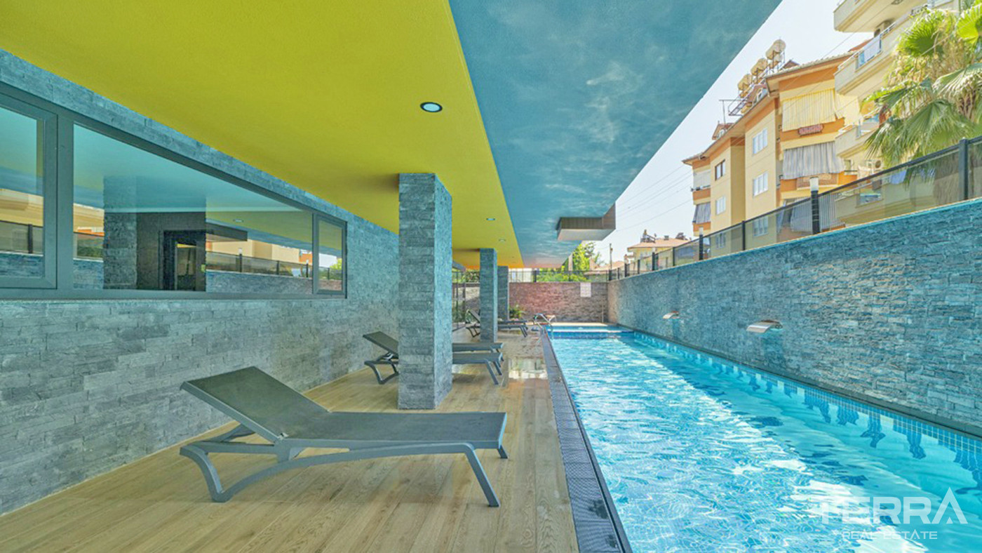 Luxury Design Apartments in Alanya in a Very High-end Development - 55719