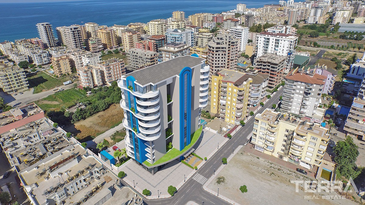 Luxury Apartments for Sale in Alanya Mahmutlar - 15259