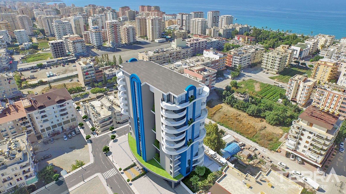 Luxury Apartments for Sale in Alanya Mahmutlar - 15260