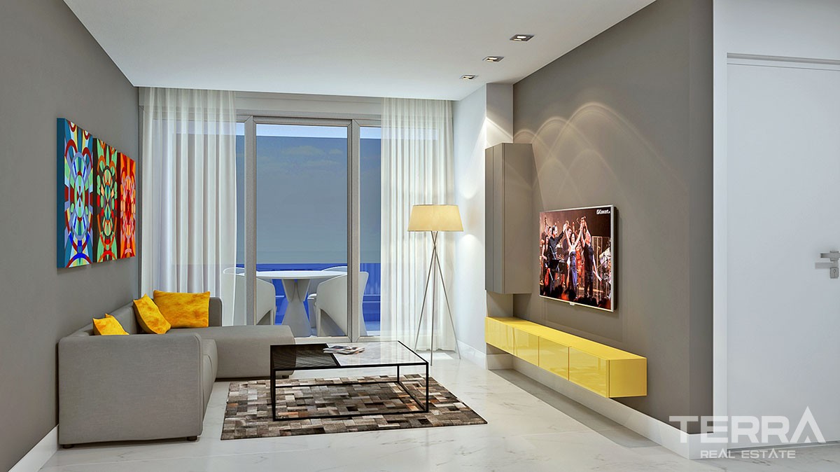 Luxury Apartments for Sale in Alanya Mahmutlar - 15262
