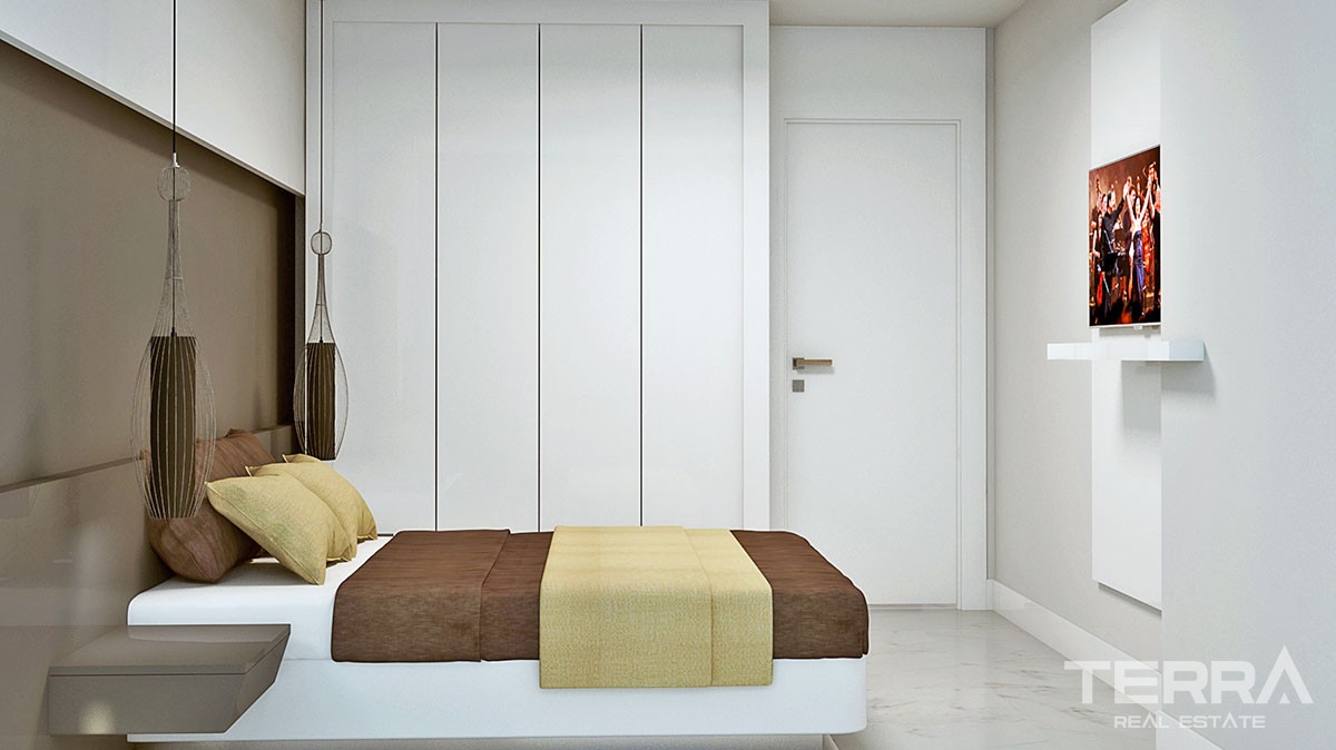 Luxury Apartments for Sale in Alanya Mahmutlar - 15266
