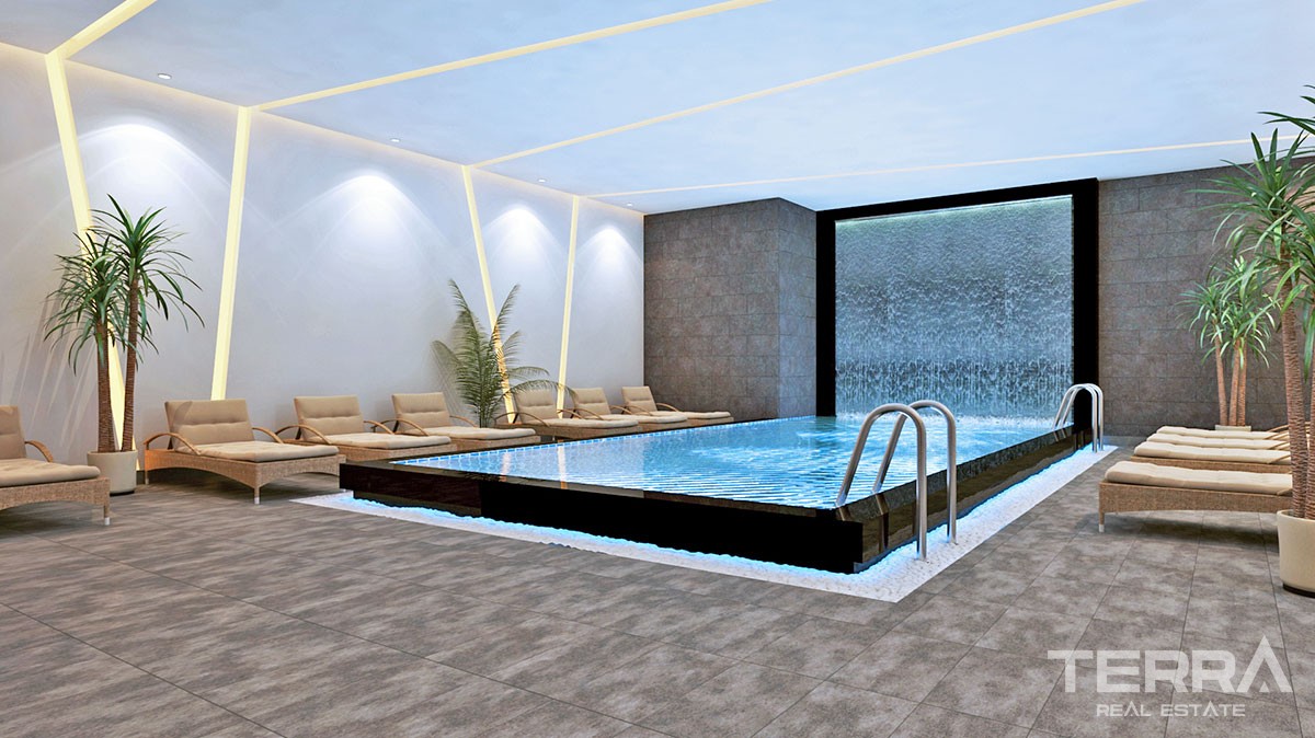 Luxury Apartments for Sale in Alanya Mahmutlar - 15269