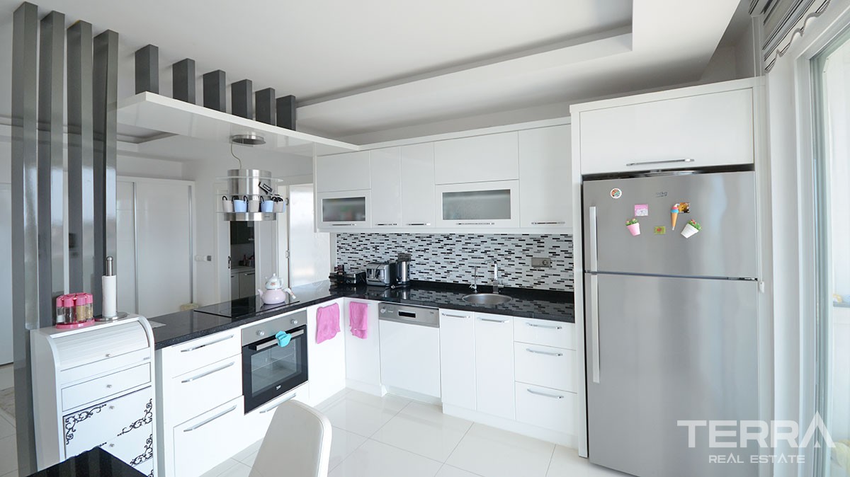 Fully Furnished Penthouse for Sale in Alanya - 15339