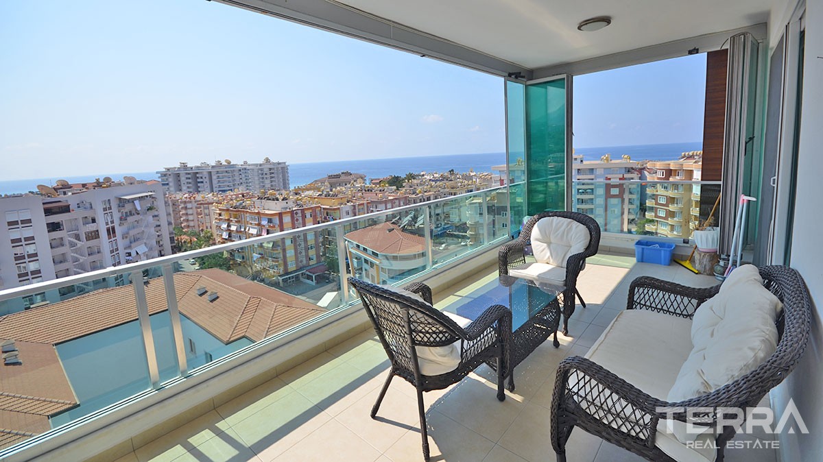 Fully Furnished Penthouse for Sale in Alanya - 15348